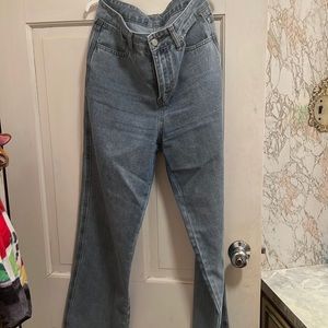 Women’s 100% cotton boyfriend jeans